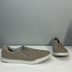 Clarks Cloudsteppers Step Isle Row Canvas Loafers Size 13